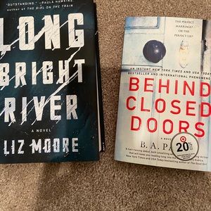 2 thriller/mystery books